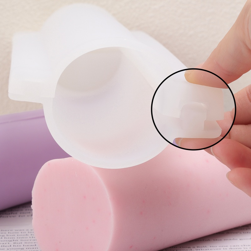 Soap Making At Home - قالب صابون سيليكون على شكل عمود