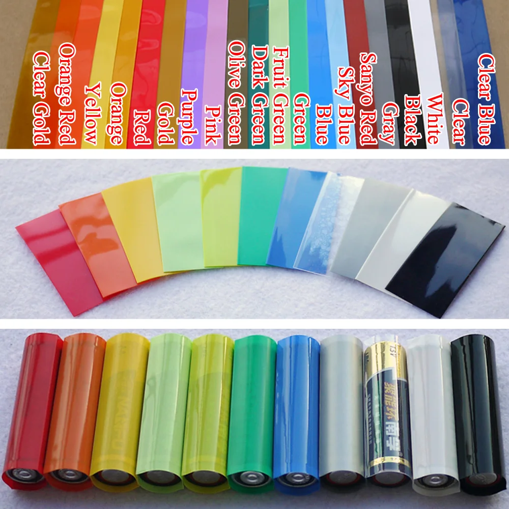 25 ~ 500 قطعة AA / AAA/18650/2 - مراجعة Shrink Wrap Pvc وسعره