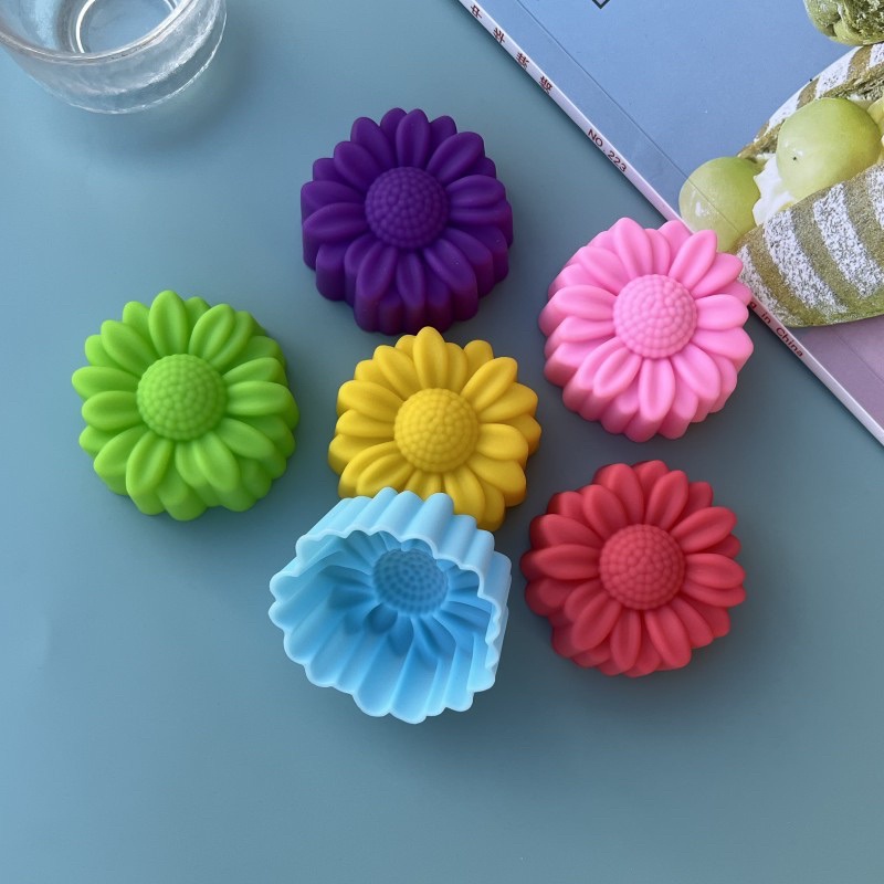 طقم 6 قطع من قوالب السيليكون غ - مراجعة Soap Making Silicone Molds وسعره