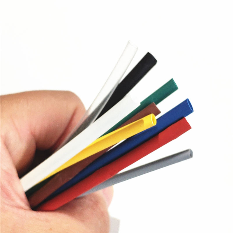 1/3/5 متر 2:1 9 ألوان 0.6 مللي - مراجعة Shrink Wrap Pvc وسعره