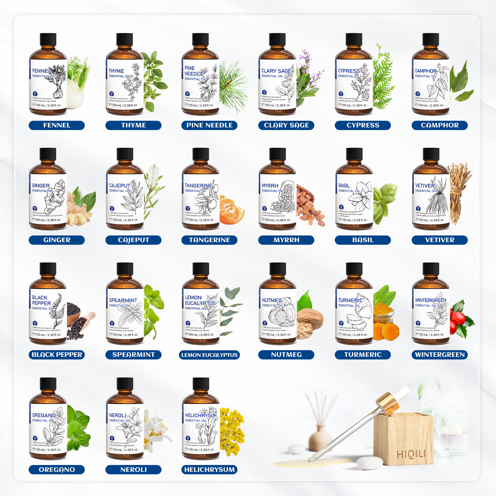 زيت عطري طبيعي 100% من هيكيلي، - مراجعة Soap Making Ingredients وسعره